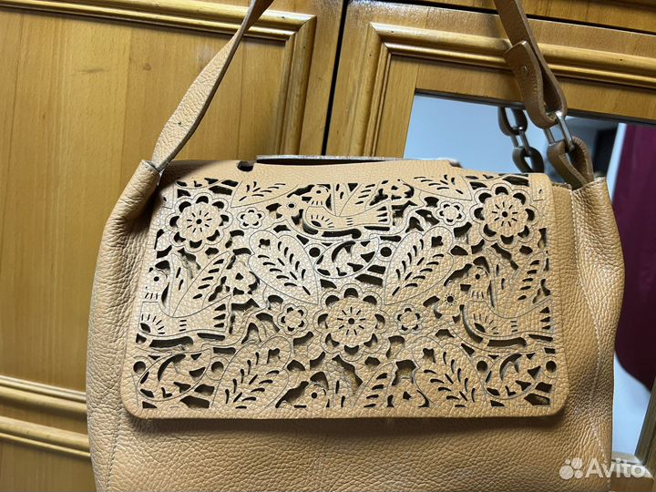 Сумка натуральная кожа италия новая