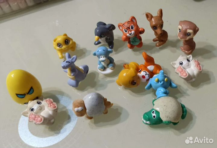 Фигурки, мини игрушки.Перевёртыши,неваляшки Киндер