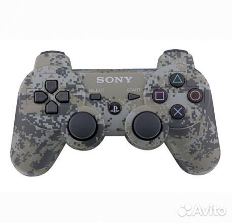 Джойстик Sony dualshock 3 / PS3 Pixel / камуфляж