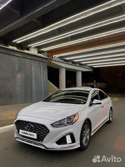 Hyundai Sonata 2.4 AT, 2017, 132 000 км