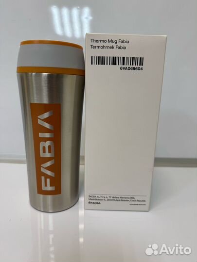 6VA069604 термокружка fabia