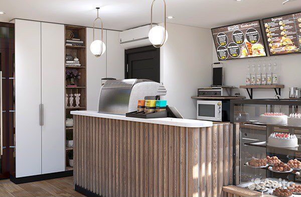 Барная стойка для Кафе, Стойки для Кофейни