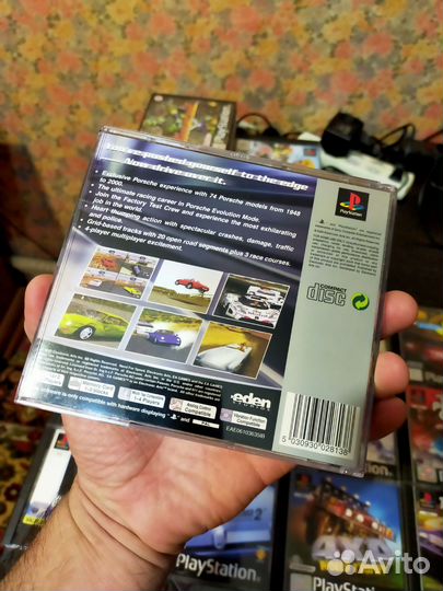 Игры Sony PlayStation 1 лицензия. Гонки