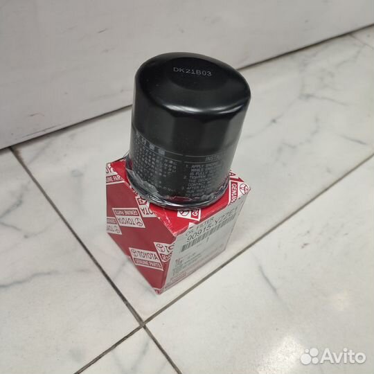 Фильтр масляный Toyota Corolla E150