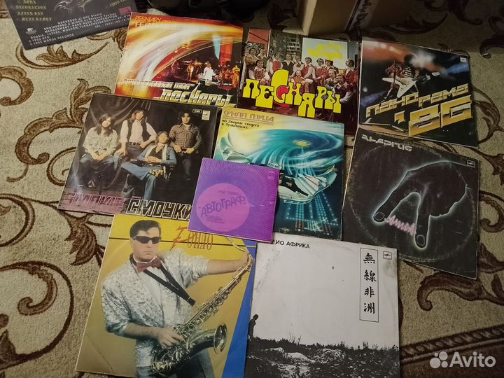 Виниловые пластинки рок