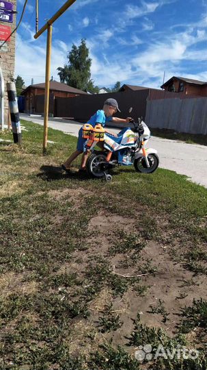 Детский электромотоцикл Peg perego desert tenere