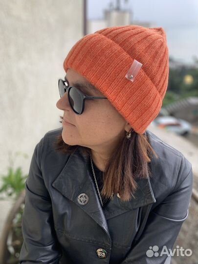 Шапка с отворотом