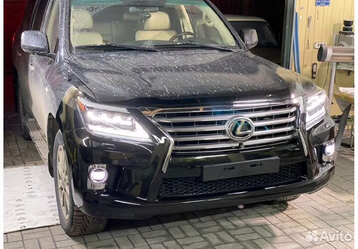 Фары Lexus LX570 стиль 2020 года