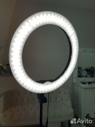 Лампа светодиодная кольцевая r18