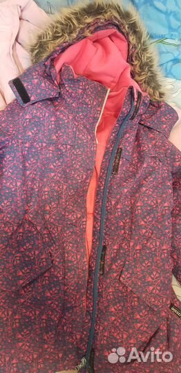 Зимняя куртка для девочки 122 lassie