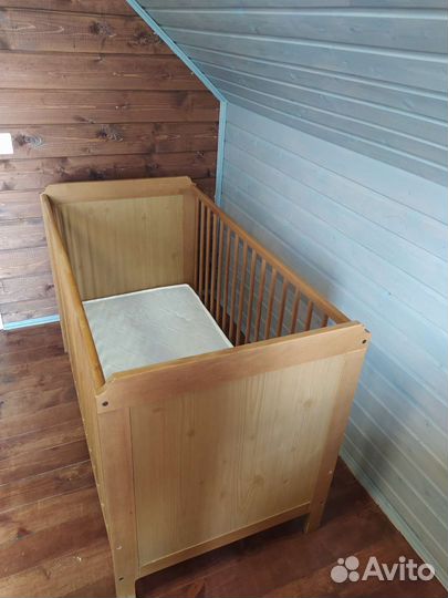 Детская кровать ikea(+матрас)