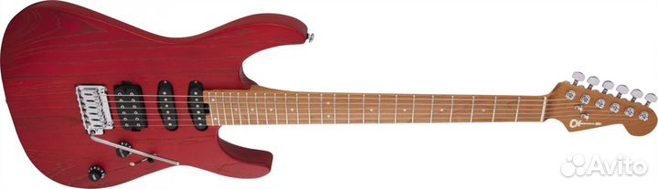Электрогитара Charvel PM DK24 HSS 2PT CM - RED ASH