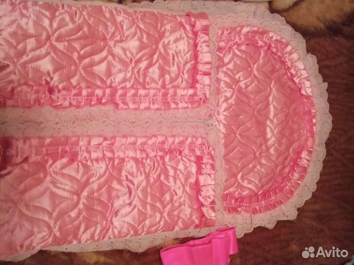 Комплект на выписку для девочки