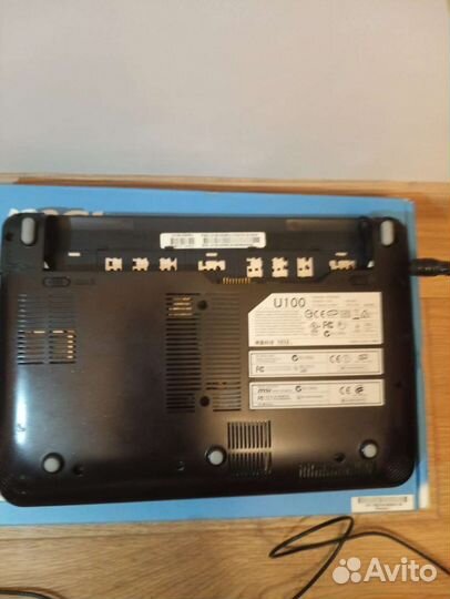 Ноутбук msi u 100