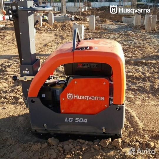 Реверсивная виброплита Husqvarna LG 504 DEW