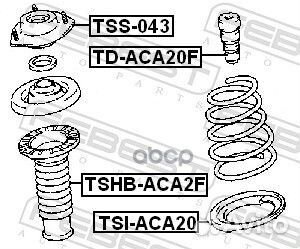 Отбойник переднего амортизатора (toyota RAV4 AC
