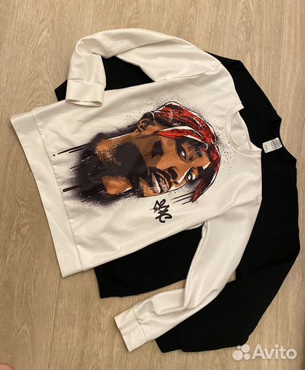 Свитшот 2pac размер S
