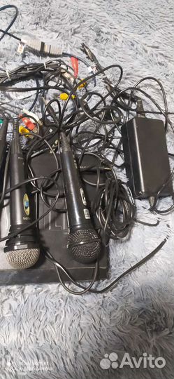 Караоке приставка Mystery с микрофонами