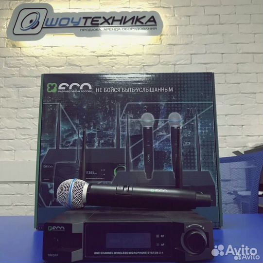 ECO by volta U-1 Радиомикрофон Беспроводная