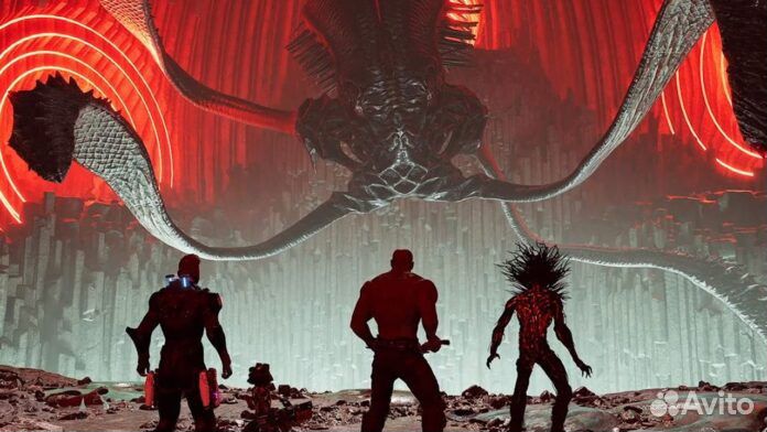 PS4 Marvel Стражи Галактики б/у