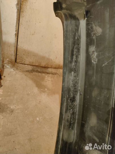 Задний бампер Shevrolet lacetti седан