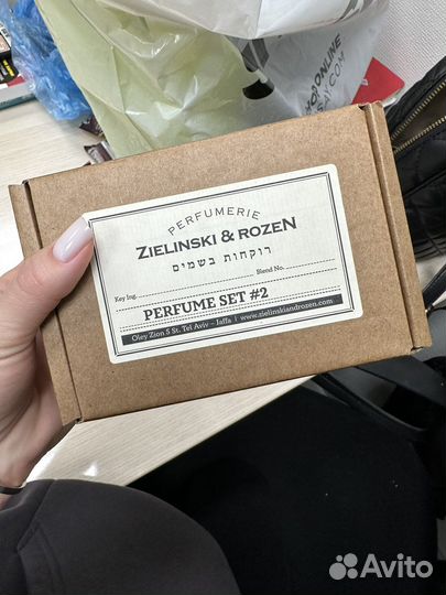 Духи,Zielinski rozen парфюм vetiver&lemon,bergamot