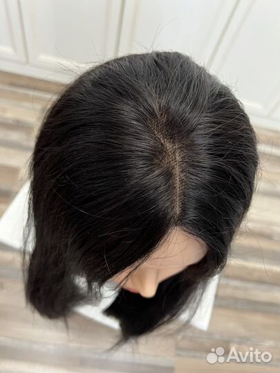 Полуистема Парик натуральный волос