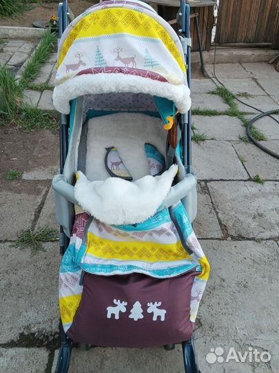 Детские санки коляска