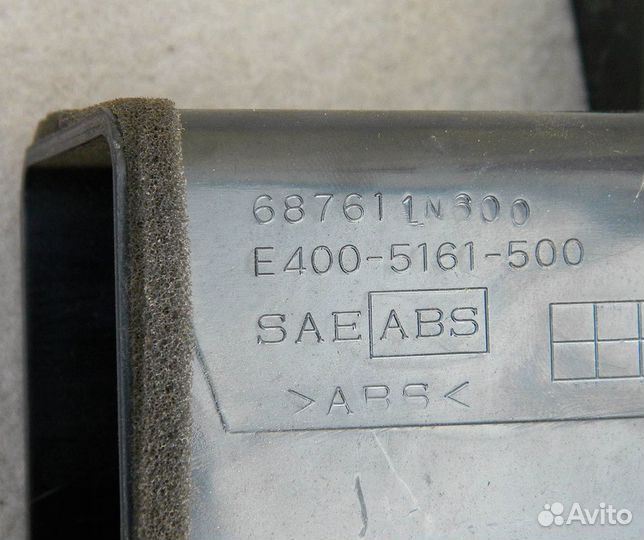 Дефлектор торпедо левый Nissan Almera N15