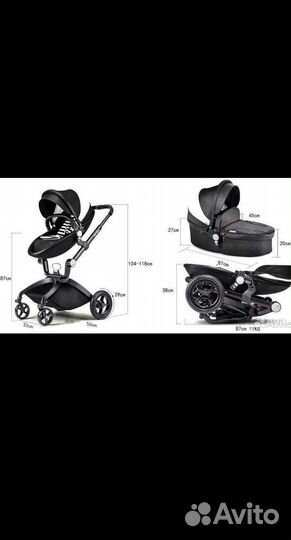 Коляска hot mom 2 в 1
