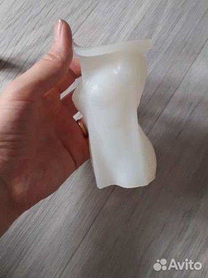 Силиконовая форма для мыла и свечей тело женщины