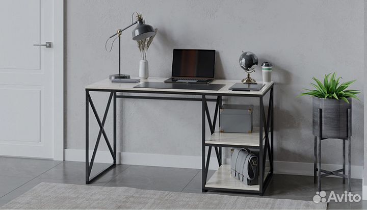 Компьютерный стол Лофт Тип 1