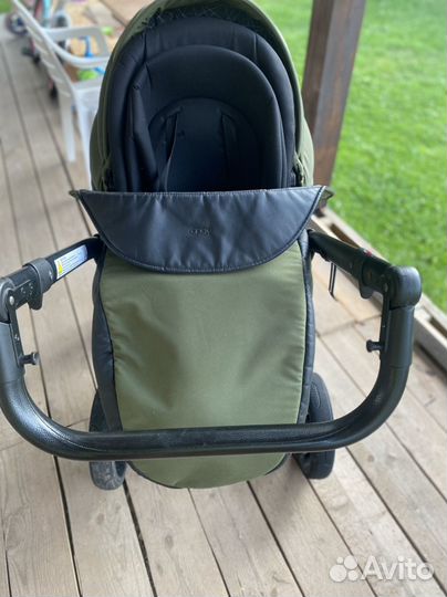 Коляска 3 в 1 Anex Sport Q1 British Green