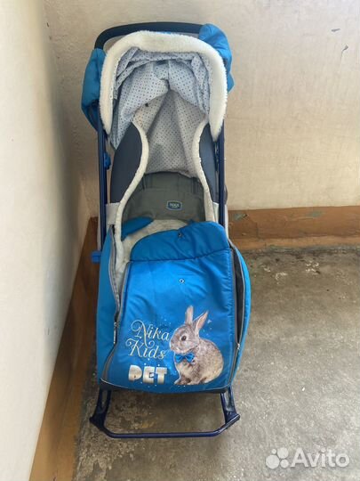 Санки коляска ника