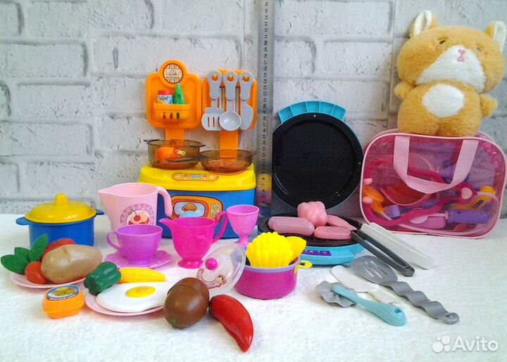 Игрушки пакетом для девочки