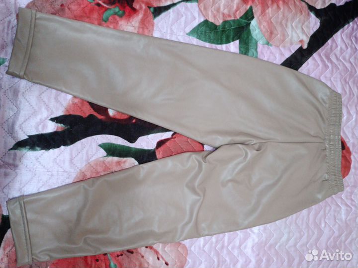 Штаны кожаные 140