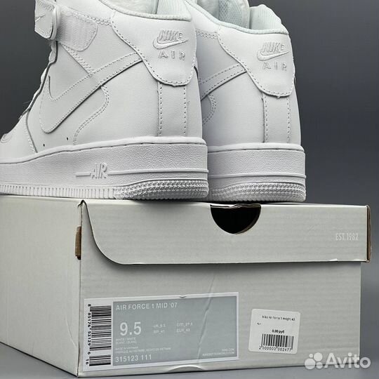 Nike air force 1 high зима