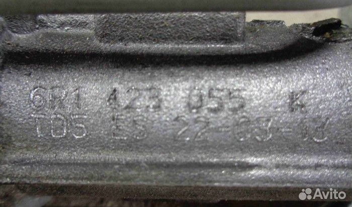 Рейка рулевая skoda fabia 2011 6R1423055K