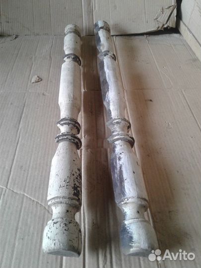 Полубалясины старинные деревянные