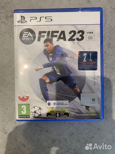 Диски на ps5 Fifa23