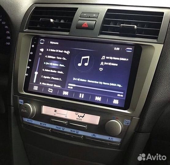 Магнитола Toyota Camry 40 Антирадар блютуз