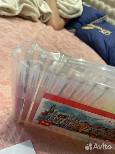 Цветные фломастеры маркер