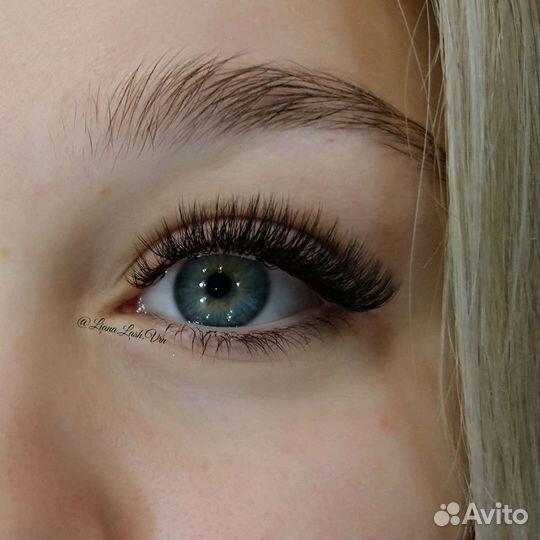 Наращивание ресниц/Оформление бровей