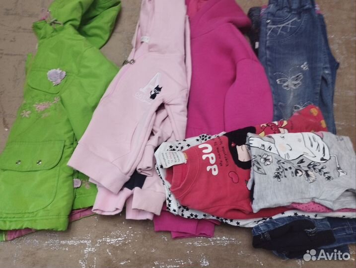 Вещи пакетом для девочки 2 4года