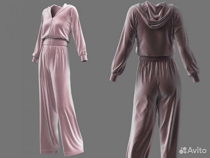 3D визуализация одежды, виртуальная примерка Clo3D