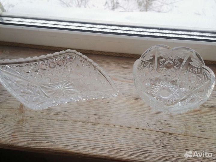 Хрустальная ваза