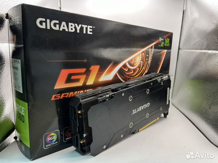 Видеокарта Gtx 1060 6Gb Gigabyte