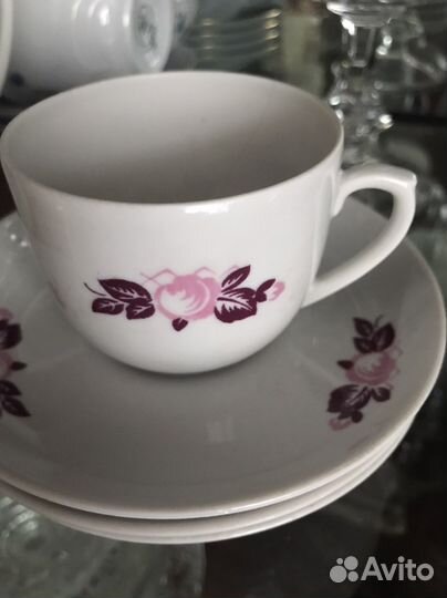 Кофейный сервиз (6 пар) Вербилки