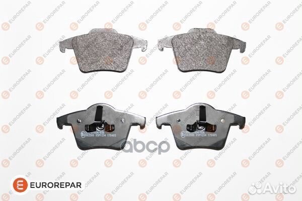 Колодки тормозные дисковые перед 1623061780