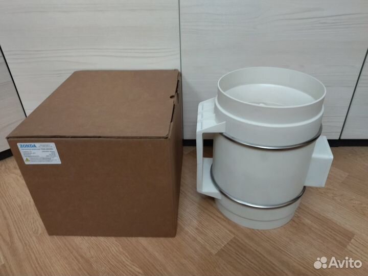 Канальный пластиковый вентилятор